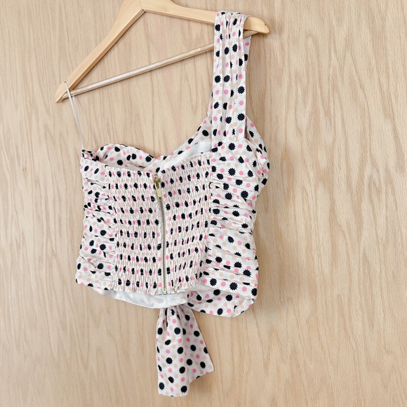 Maeve by Anthropologie Bow-Tie One-Shoulder Tank - Picture 11 of 14